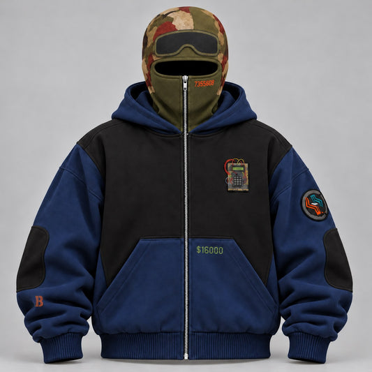 Bomb Planted Balaclava Hoodie